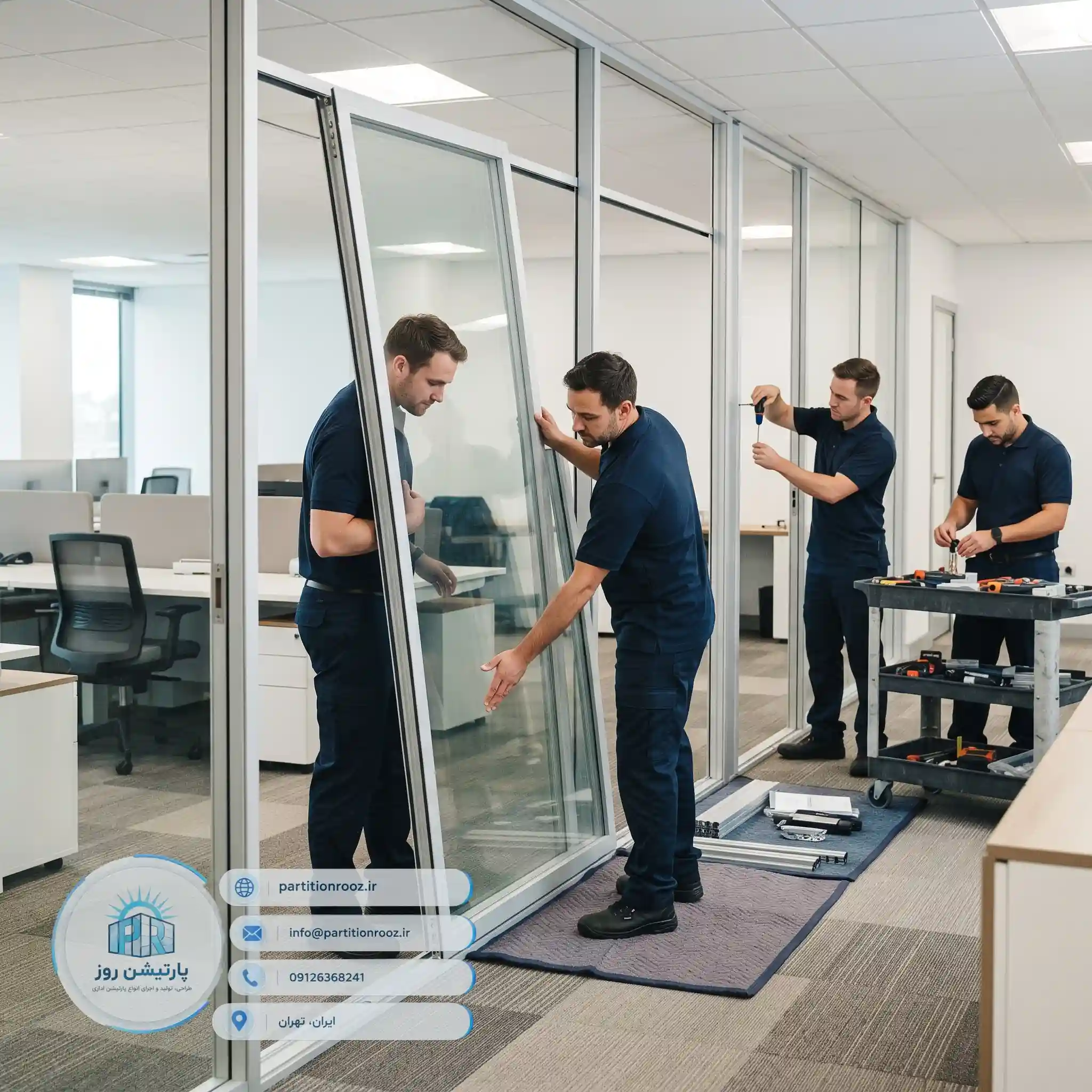 کیفیت تضمینی در جابجایی پارتیشن شرکتی