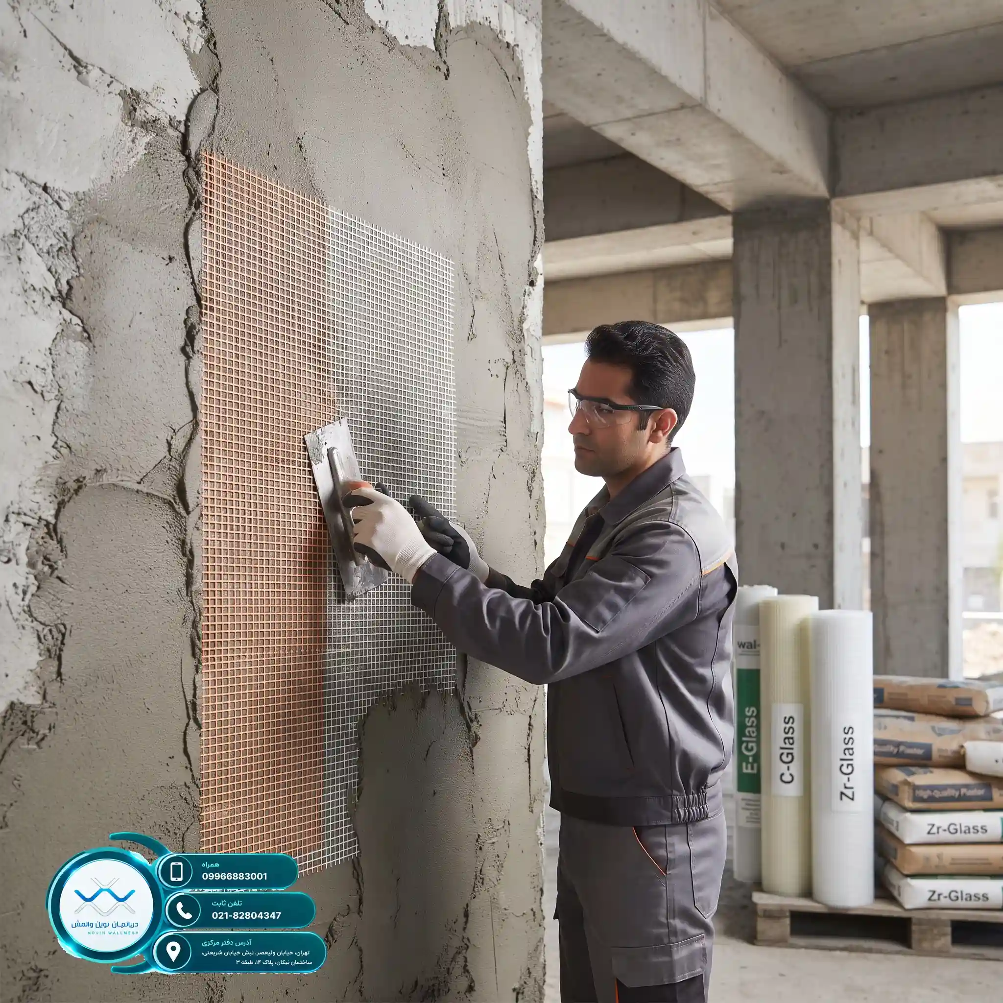 بررسی عوامل موثر بر هزینه اجرای وال مش استاندارد